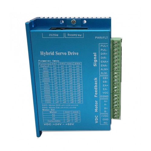 Closed Loop Schrittmotortreiber HBS86H 20~80VAC/30-110VDC für NEMA 34 Schrittmotor