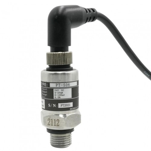 PT506 24V IP68 G1/4 Drucksensor, Drucktransmitter-Anschluss für Wasser, Gas und Hydraulik