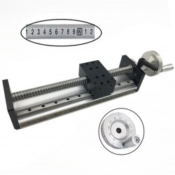 Manueller Lineartisch SXG5080 Manueller Kugelgewindetrieb mit Doppelführung und Handrad