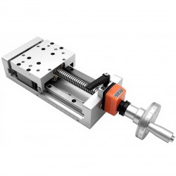 Manuell selbstverriegelnder Schiebetisch OSP001590 Manuelle Linearführung, Linearaktuatoren, Z-Positioniertisch mit Digitalanzeige