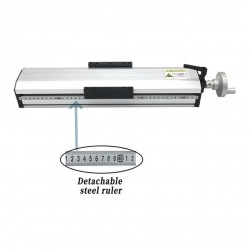 Vollständig abgedichteter manueller Kugelgewindetrieb QMF90 Manueller Lineartisch, CNC-Linearführungsmodul