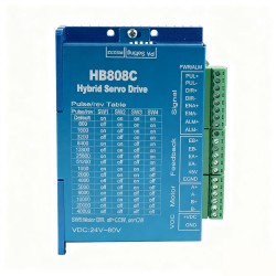 Closed Loop Schrittmotor Treiber HB808C,2-phasig, AC18-80V, für Nema 17/23/24 Motoren