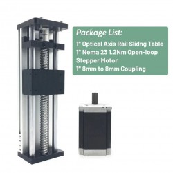 Elektrischer CNC Lineartisch OSP001600 mit Linearführung und Schrittmotor