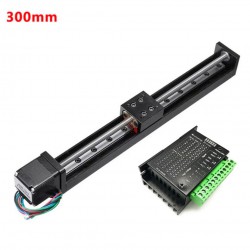 Mini Motorisierter Lineartisch OSP001602 CNC Schlitten mit Neme 11 Schrittmotor & TB6600 Treiberkit