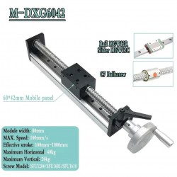 Manueller Lineartisch OSP001605 Linearaktuatoren, CNC-Schlitten mit Handrad