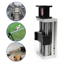 CNC Linearführungsschiene OSP001610, Verfahrweg 100 mm–1000 mm, für NEMA 23 Schrittmotoren/60-mm-Servomotoren