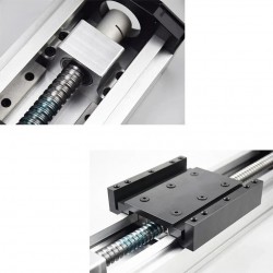 Mini CNC Kugelgewindetrieb Schlittenbausatz OSP001613 Lineartisch Motorisiert mit Schrittmotor
