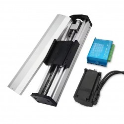 Vollständig gekapseltes, wasserdichtes Kugelgewindetrieb-CNC-Schlitten-Kit OSP001614 mit NEMA 23-Schrittmotor + HB8080C-Treiber