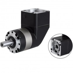 PVE060 Serie Nema 23 Winkelplanetengetriebe Übersetzung 3:1 - 100:1 Passend für Nema 23 Schrittmotor/60mm Servomotor
