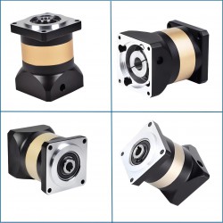 PFN60-160 Serie Planetengetriebe mit Hohlbohrung, Untersetzung 3:1 - 100:1, für NEMA 23, 34 Schrittmotoren und 80/110/130/180 mm Servomotoren