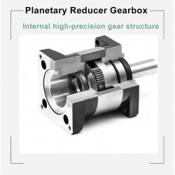DLF-Serie Nema 23 Planetengetriebe, Übersetzung 4:1 - 100:1, 1/4