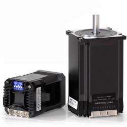 Nema 23 Integrierter Closed Loop Schrittmotor Serie HBT57 1,2 Nm/2 Nm/3 Nm mit Treiber und 1000 Zeilen Encoder