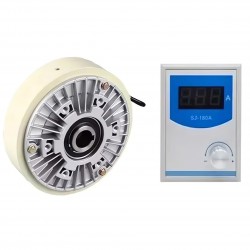 FK-D-Serie Hohlwellen Magnetpulverbremsensatz mit manuellem magnetischer Pulverspannungsregler SJ-180A