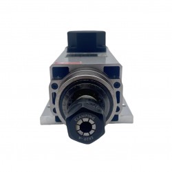 2,2kW 220V/380V Luftgekühlt Spindelmotor & Frequenzumrichter-Kit GDZ80X73-2.2 + H100 ER20 Spannzange, 24000U/min, 400Hz