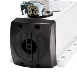 800W 110V/220V Spindelmotor luftgekühlt mit Frequenzumrichter (VFD) Kit GDZ80X73-0.8 + H100-0.75 ER11-Spannzange, 24.000U/min, 400Hz