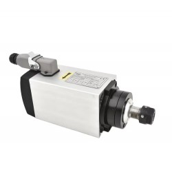 3kW 220V/380V Luftgekühlter Spindelmotor Satz GDZ80X73-3 + H100-3.7 mit Frequenzumrichter und 13 ER20-Spannzangen