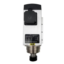 4,5kW 220V/380V luftgekühlter Spindelmotor Satz JGF-60-24Z/4.5 + H100-5.5S2/T4 mit Frequenzumrichtern und 13 ER32-Spannzangen