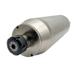 5,5kW 220V/380V Wassergekühlter Spindelmotor Satz JGD-125-ER32 + H100-5.5 mit Frequenzumrichter + Wasserpumpe + 13 ER32 Spannzangen + Halterung