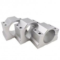 65 mm/80 mm/100 mm/125 mm CNC Spindelmotorhalterung aus Aluminium, Klemme OSP001705 für Spindelmotor