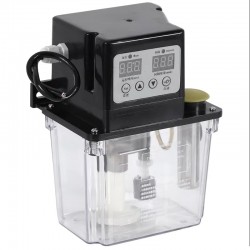 220 V 1 l/2 l CNC-Automatische Schmierölpumpe, elektromagnetische Schmierpumpe ohne Manometer