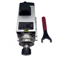 Spindelmotor CNC Luftgekühlt GDZ120x103-4.5 220V/380V 4,5kW 18000U/min/24000U/min ER32 Spannzange 400 Hz