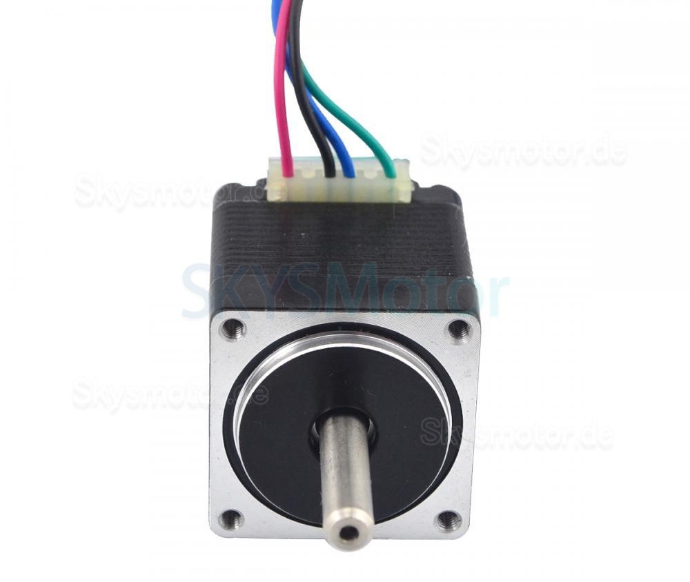 Nema 11 Doppelwellen Schrittmotor 11HS12-0674D 1,8deg 7Ncm 3,75V 4 Drähte