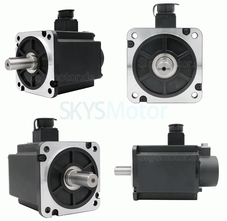 1,5KW AC Servomotor Kit 130JASM515230K-17B-SC+JASD2000 4,78N.m 5,6A 220V mit JASD2000 Servoantrieb
