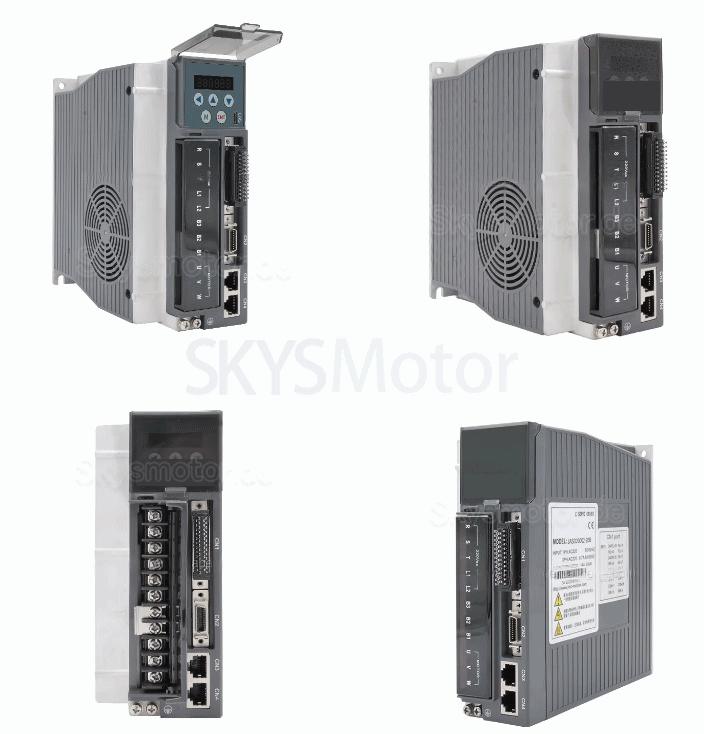 1,5KW AC Servomotor Kit 130JASM515230K-17B-SC+JASD2000 4,78N.m 5,6A 220V mit JASD2000 Servoantrieb