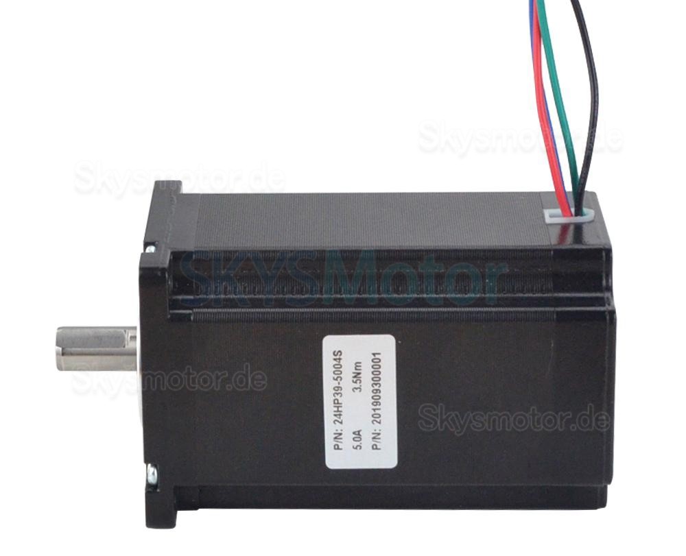 Nema 24 Schrittmotor 24HP39-5004S 1,8 Grad 3,5 Nm 5,0A 4 Drähte