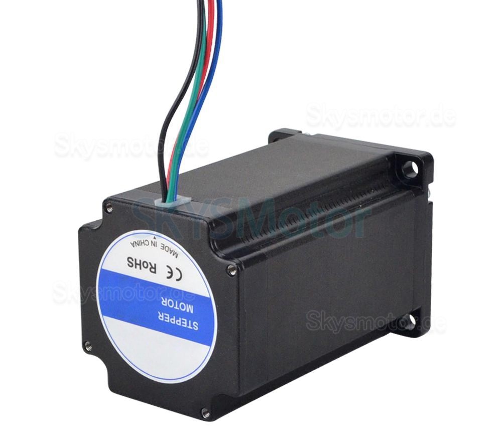 Nema 24 Schrittmotor 24HP39-5004S 1,8 Grad 3,5 Nm 5,0A 4 Drähte