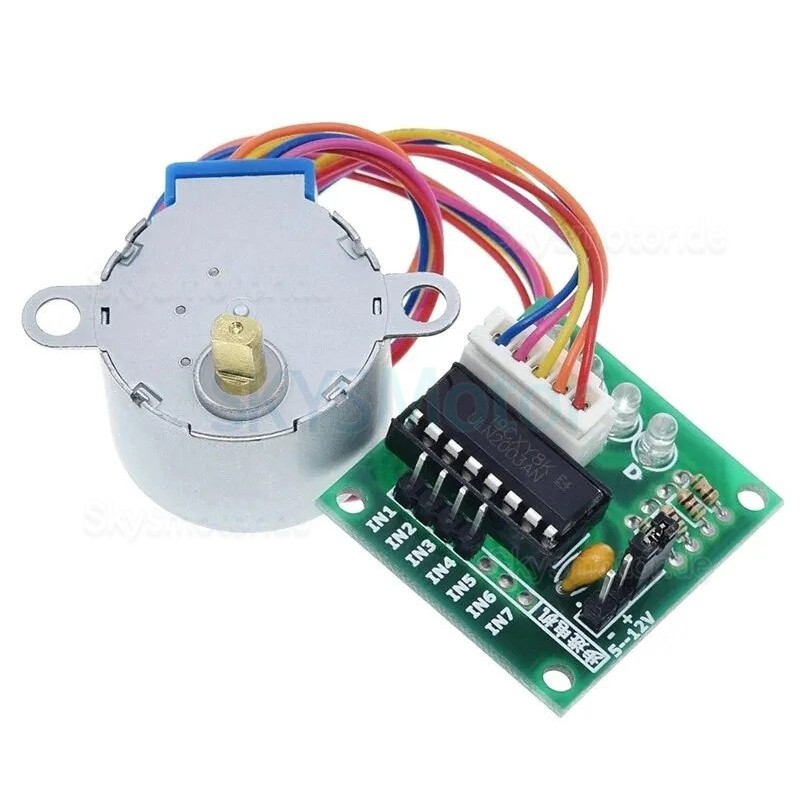 5V/12V 28BYJ-48 Permanentmagnet Getriebe Schrittmotor + ULN2003 Schrittmotortreiberplatine