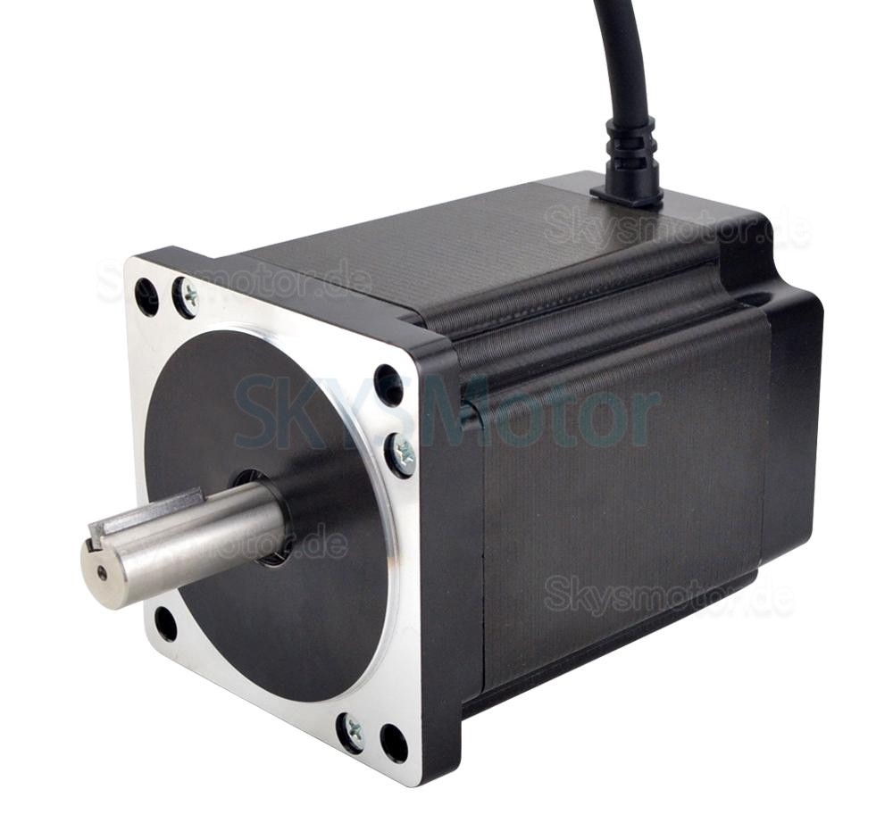 E Serie Nema 34 Schrittmotor 34HE45-6004S 1,8 Grad 8,2 Nm 6,0 A 4 Drähte