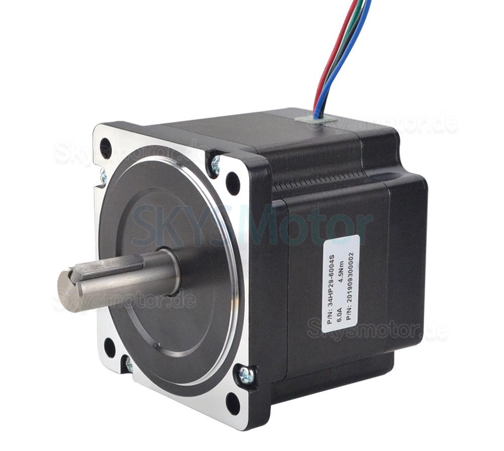 Nema 34 Schrittmotor 34HP29-6004S 1,8 Grad 4,5 Nm 6,0 A 4 Drähte