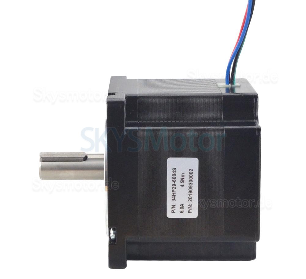 Nema 34 Schrittmotor 34HP29-6004S 1,8 Grad 4,5 Nm 6,0 A 4 Drähte