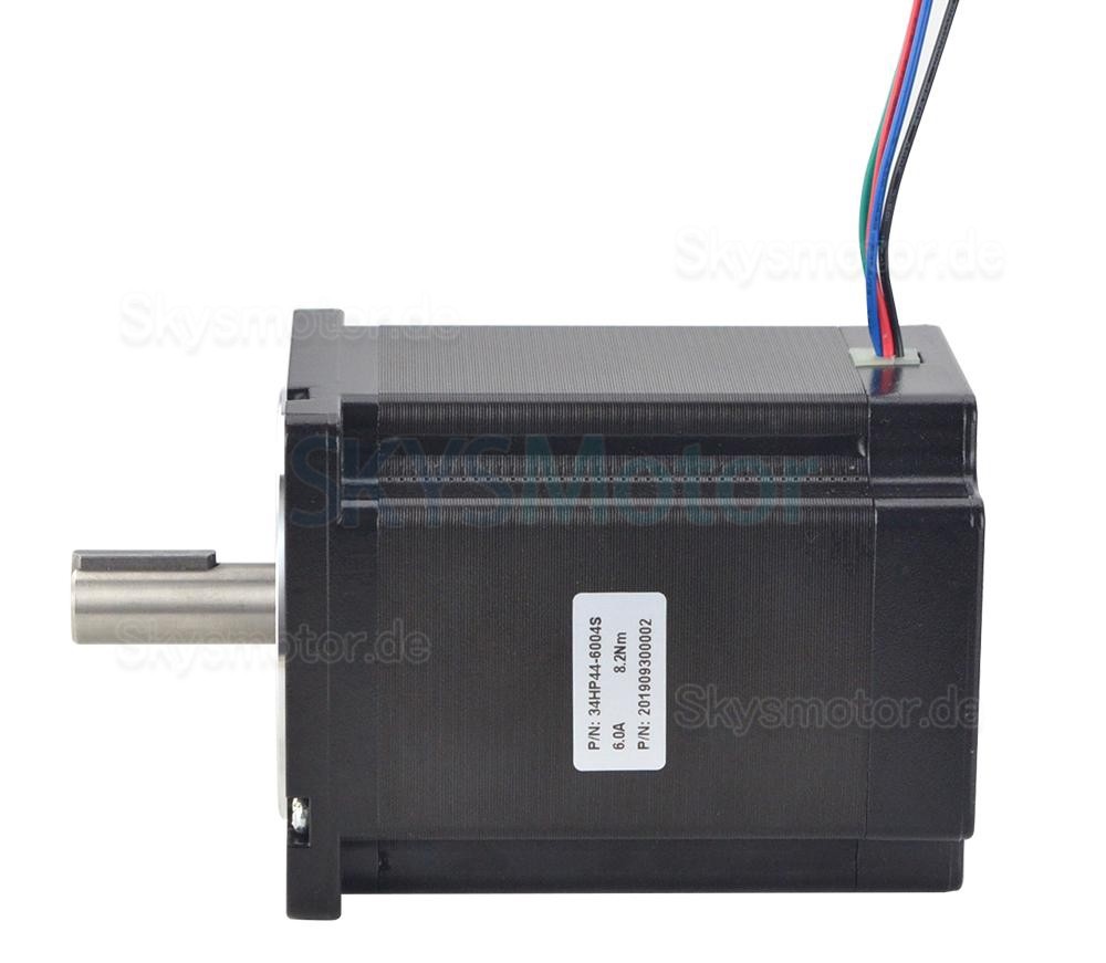 Nema 34 Schrittmotor 34HP44-6004S 1,8 Grad 8,2 Nm 6,0 A 4 Drähte