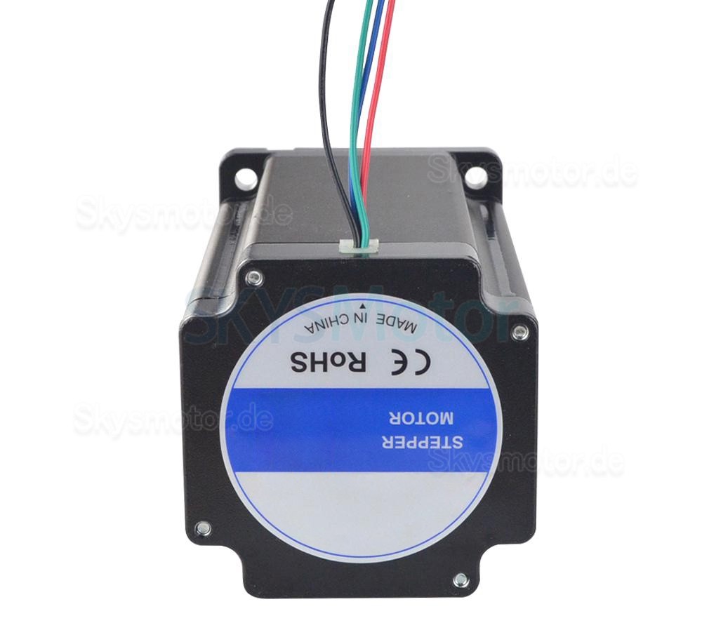 Nema 34 Schrittmotor 34HP59-6004S 1,8 Grad 12 Nm 6,0 A 4 Drähte