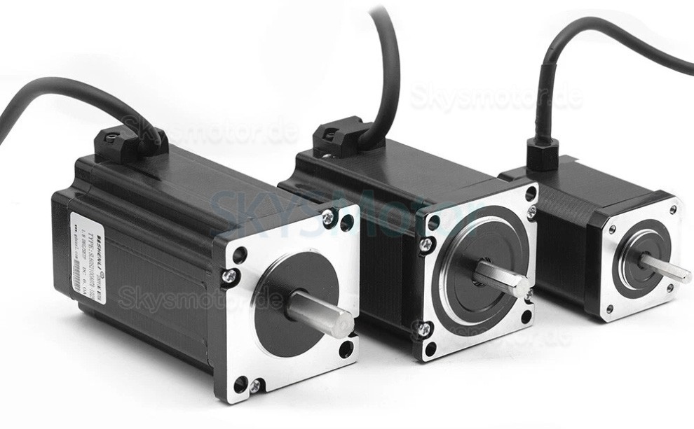 3 Achsen CNC Bausatz mit 3Nm Nema 23 Schrittmotor, Motortreiber und Netzteil