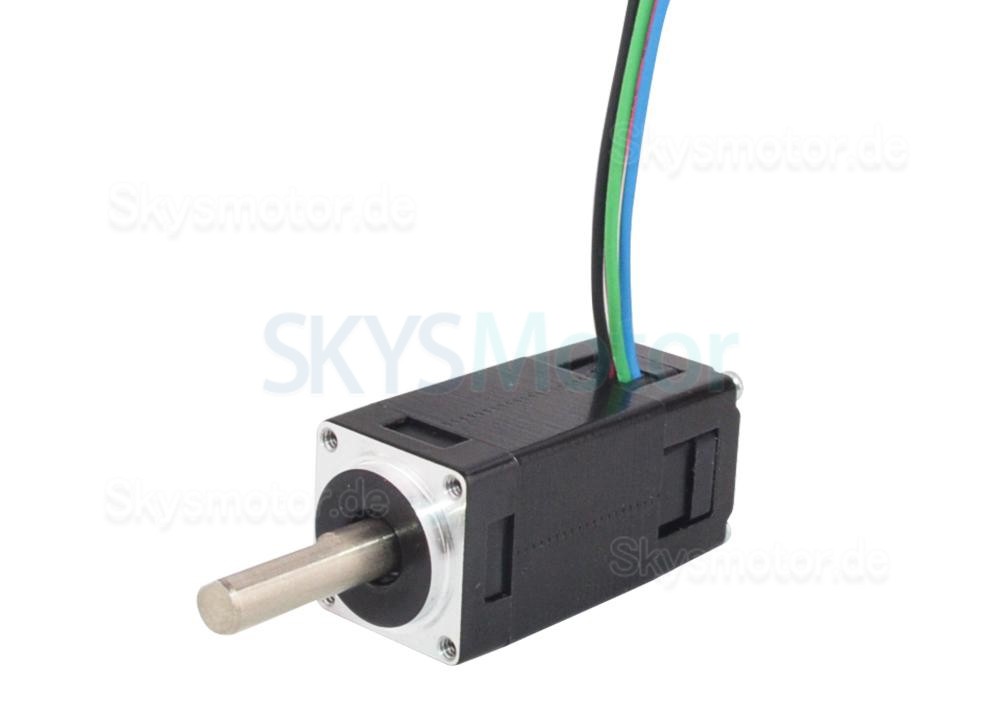 Nema 6 Schrittmotor 6HS12-0304S 1,8 Grad 0,58Ncm 0,3A 14x14x30mm 4 Drähte