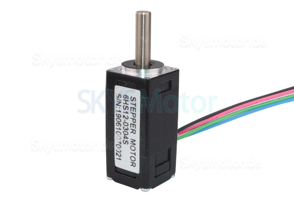 Nema 6 Schrittmotor 6HS12-0304S 1,8 Grad 0,58Ncm 0,3A 14x14x30mm 4 Drähte