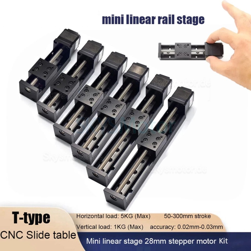 Lineartisch Motorisiert OSP001603 Linearführungsmodul 50mm–300mm Hub mit Nema11 Motor Kit Lineartisch Motorisiert OSP001603 Linearführungsmodul 50mm–300mm Hub mit Nema11 Motor Kit