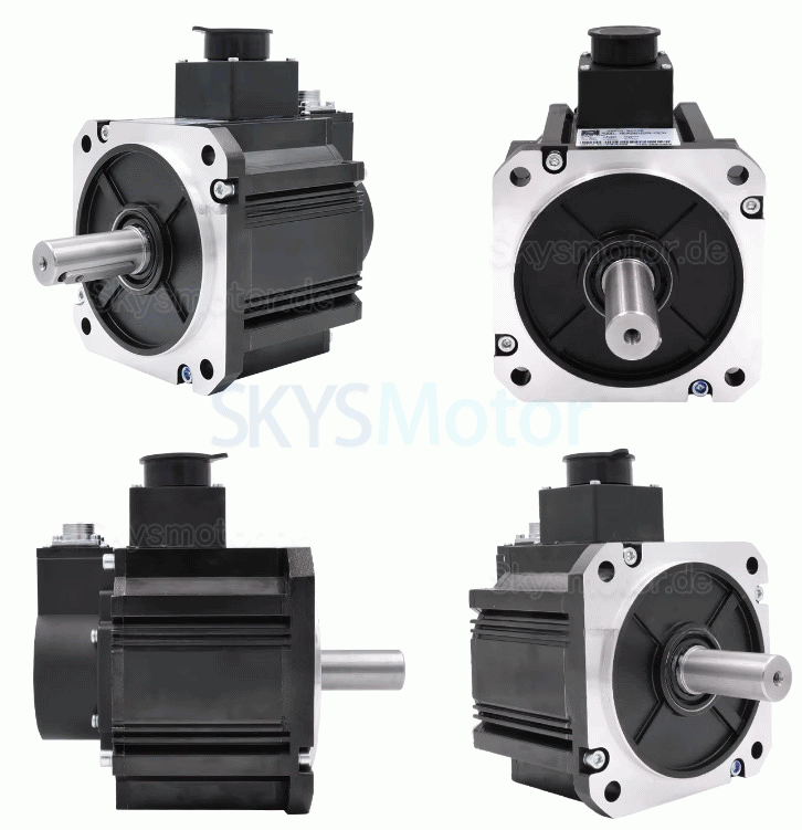1,5KW AC Servomotor Kit 130JASM515230K-17B+JASD20002-20B 4,78N.m 220V 3000U/min 5,6A mit Servoantrieb