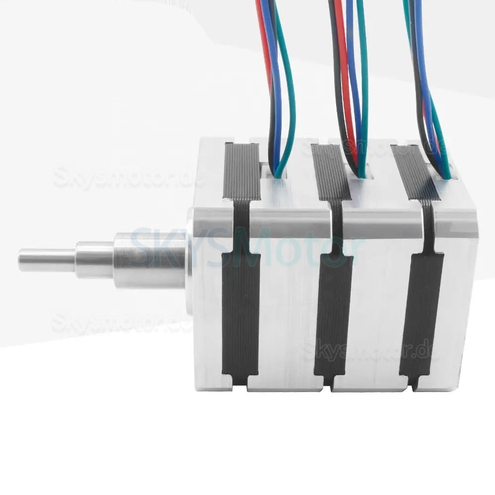 Nema 17 3 Achsen Schrittmotor 1,8 Grad 0,4 A TQE42S-0 12 VDC 200 mN.m 4 Drähte
