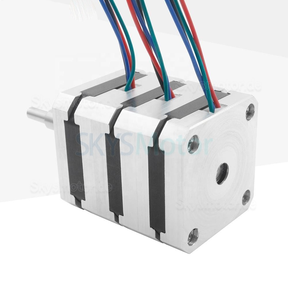 Nema 17 3 Achsen Schrittmotor 1,8 Grad 0,4 A TQE42S-0 12 VDC 200 mN.m 4 Drähte