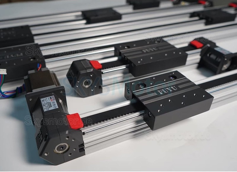 Linearantrieb mit Kugelumlaufspindel, CNC Linearführung FPB50 95 mm mit Nema 23 Schrittmotor