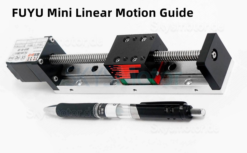linearführungsschiene, Linearführungen FSL30 50–300 mm mit Nema 14 Schrittmotor