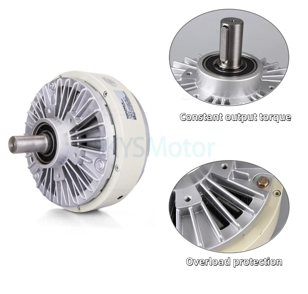 FZ-D Serie Einwellen Magnetpulverbremse (Magnetpulver Bremse) 6-50Nm 24VDC IP54