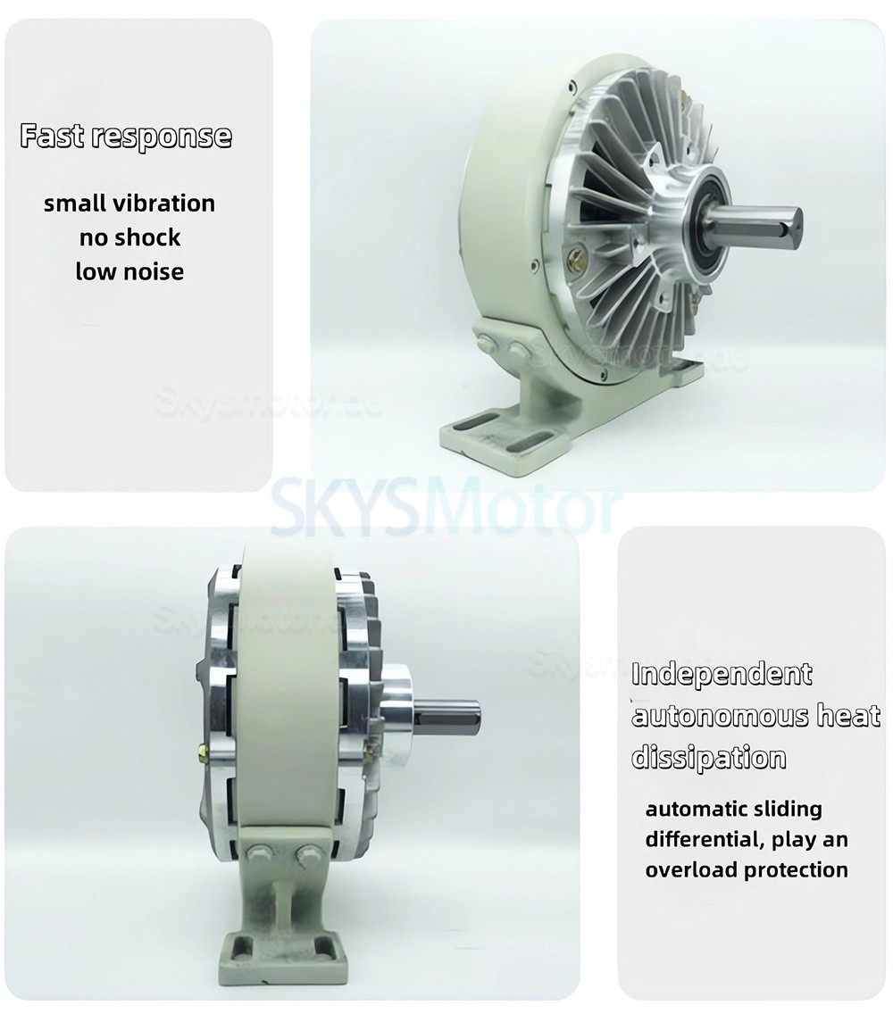 FZ-K-Serie Hohlwellen Magnetpartikelbremsen-Kit mit vollautomatischem magnetischer Pulverspannungsregler KDT-B-1000