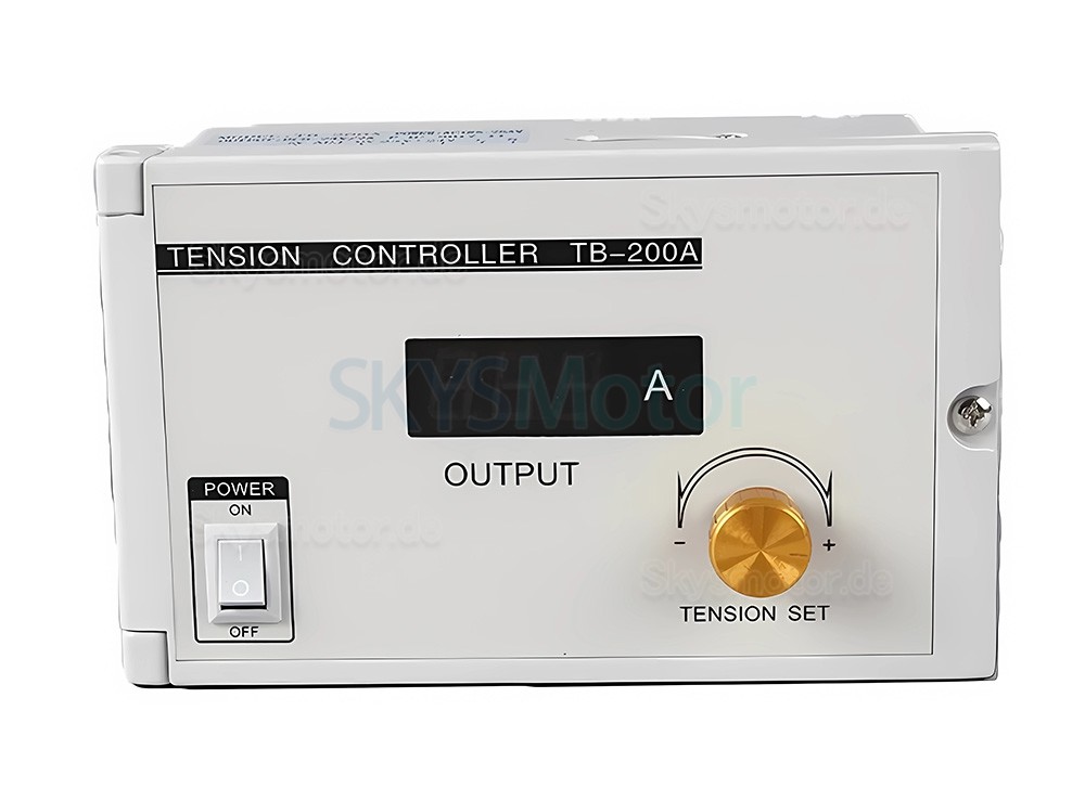 FK-D Serie Einwellen Magnetpulverbremsensatz 6 Nm&ndash;50Nm mit Spannungsregler TBS-200A