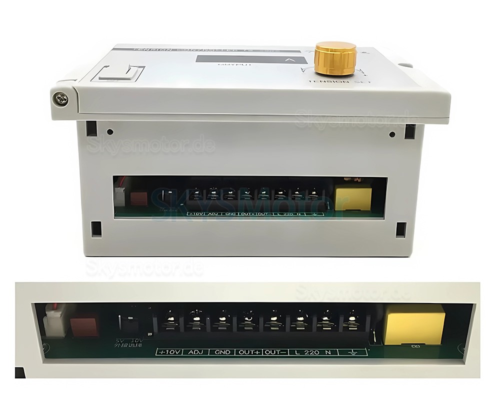 FK-D Serie Einwellen Magnetpulverbremsensatz 6 Nm&ndash;50Nm mit Spannungsregler TBS-200A