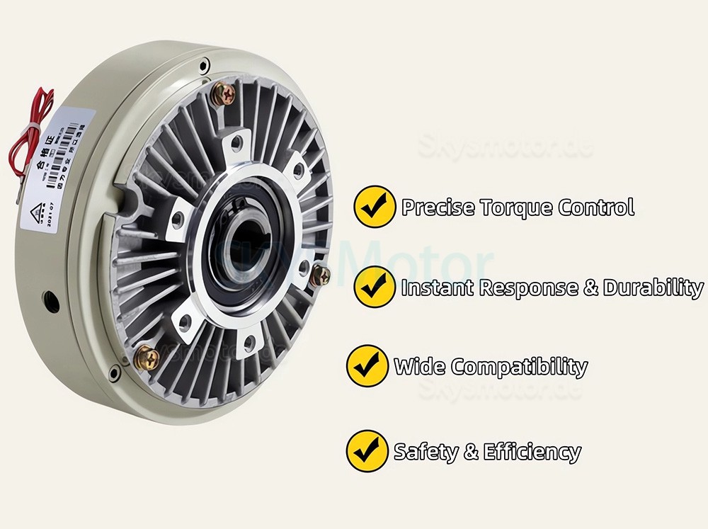 FZ-K Serie Hohlwellen Magnetpulverbremse (Magnetpulver Bremse), 6-200 Nm 24 V FZ-K Serie Hohlwellen Magnetpulverbremse (Magnetpulver Bremse), 6-200 Nm 24 V